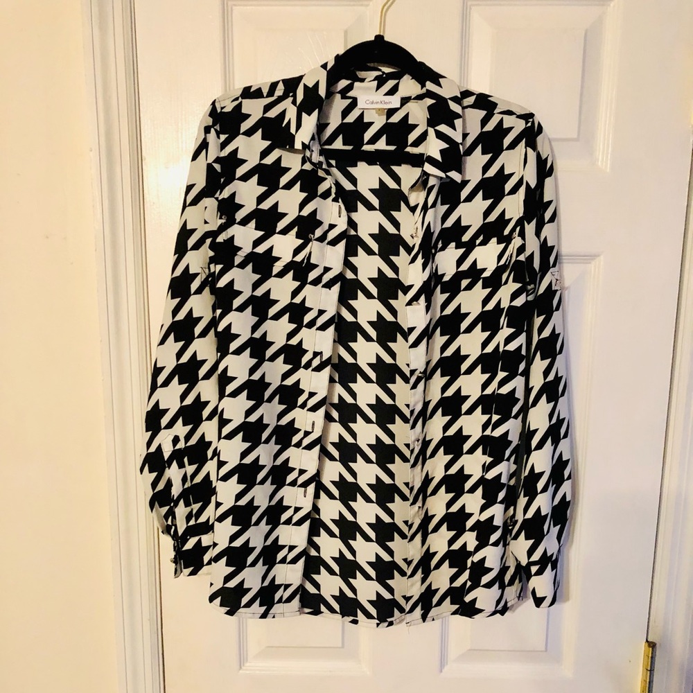 Calvin Klein Button Up Blouse